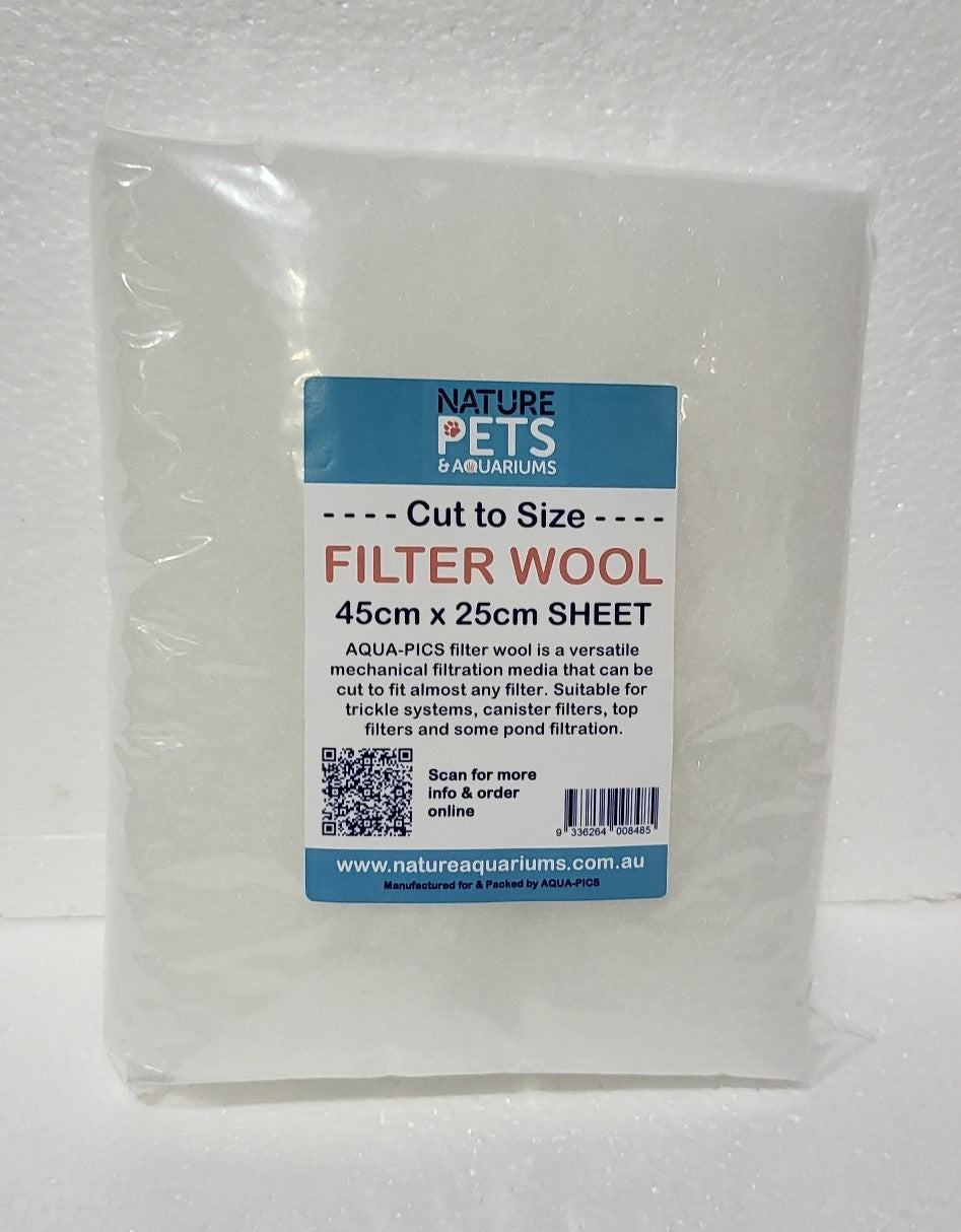 Pond filter wool sale