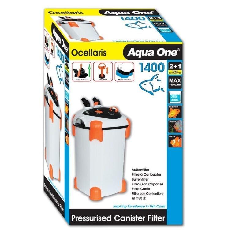 Aqua One Ocellaris Canister Filter 1400 - Nature Aquariums